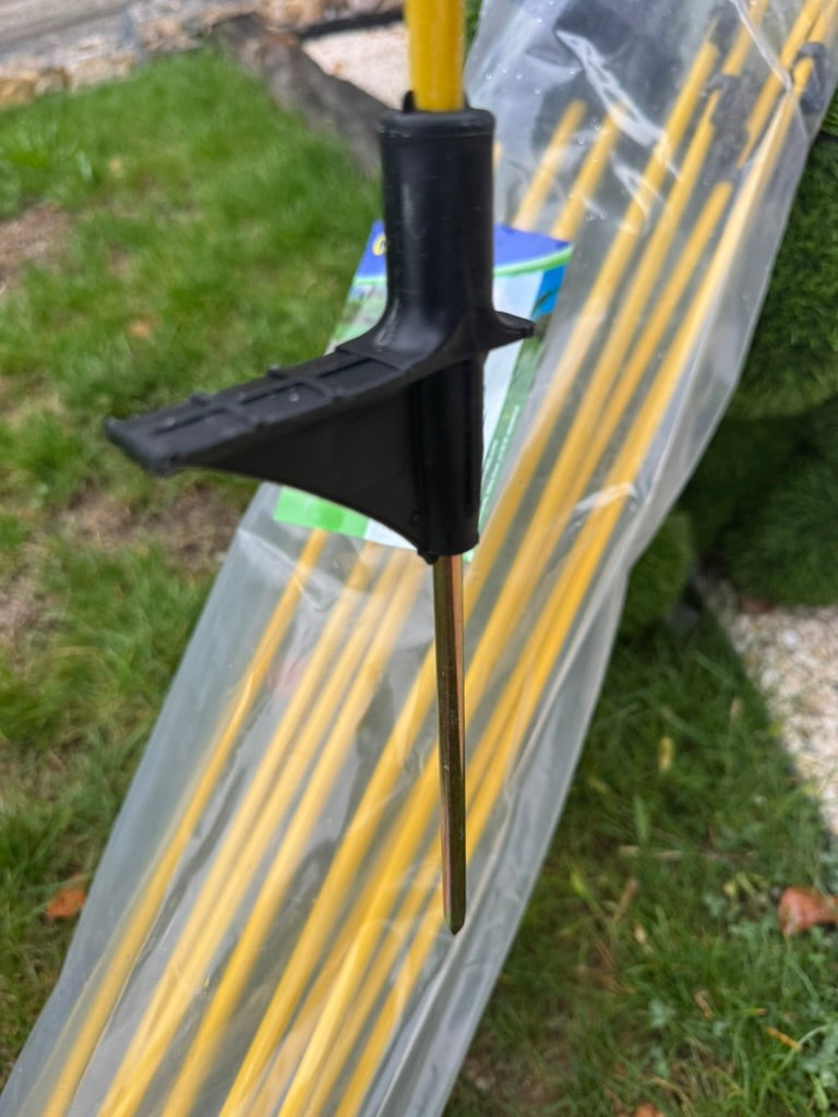 Lot de 10 piquets fibre 110 cm