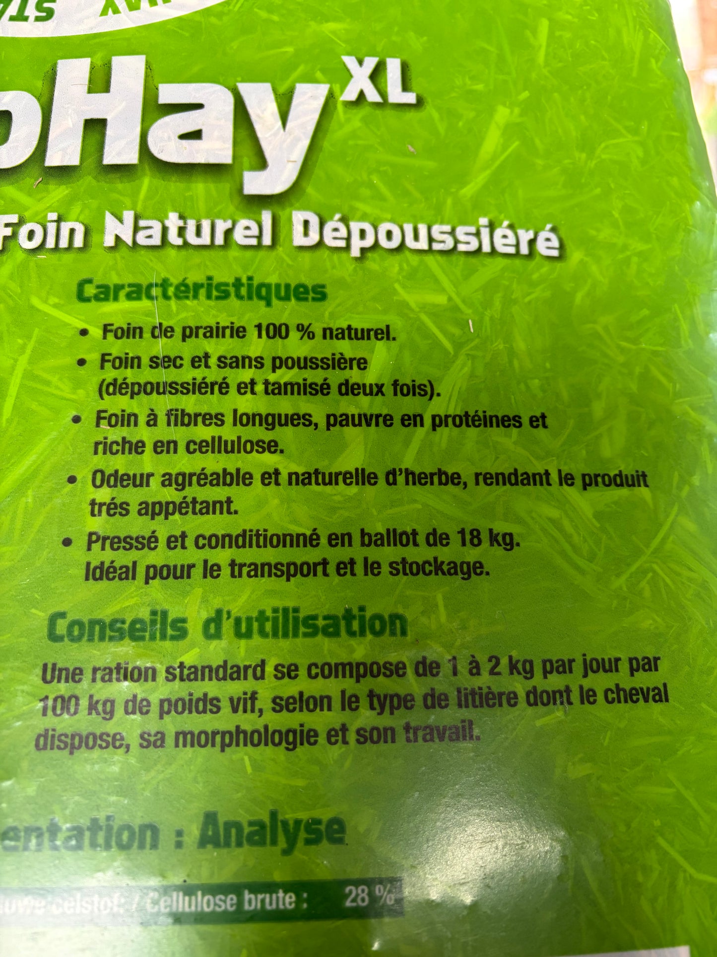 TOP HAY 18 kg