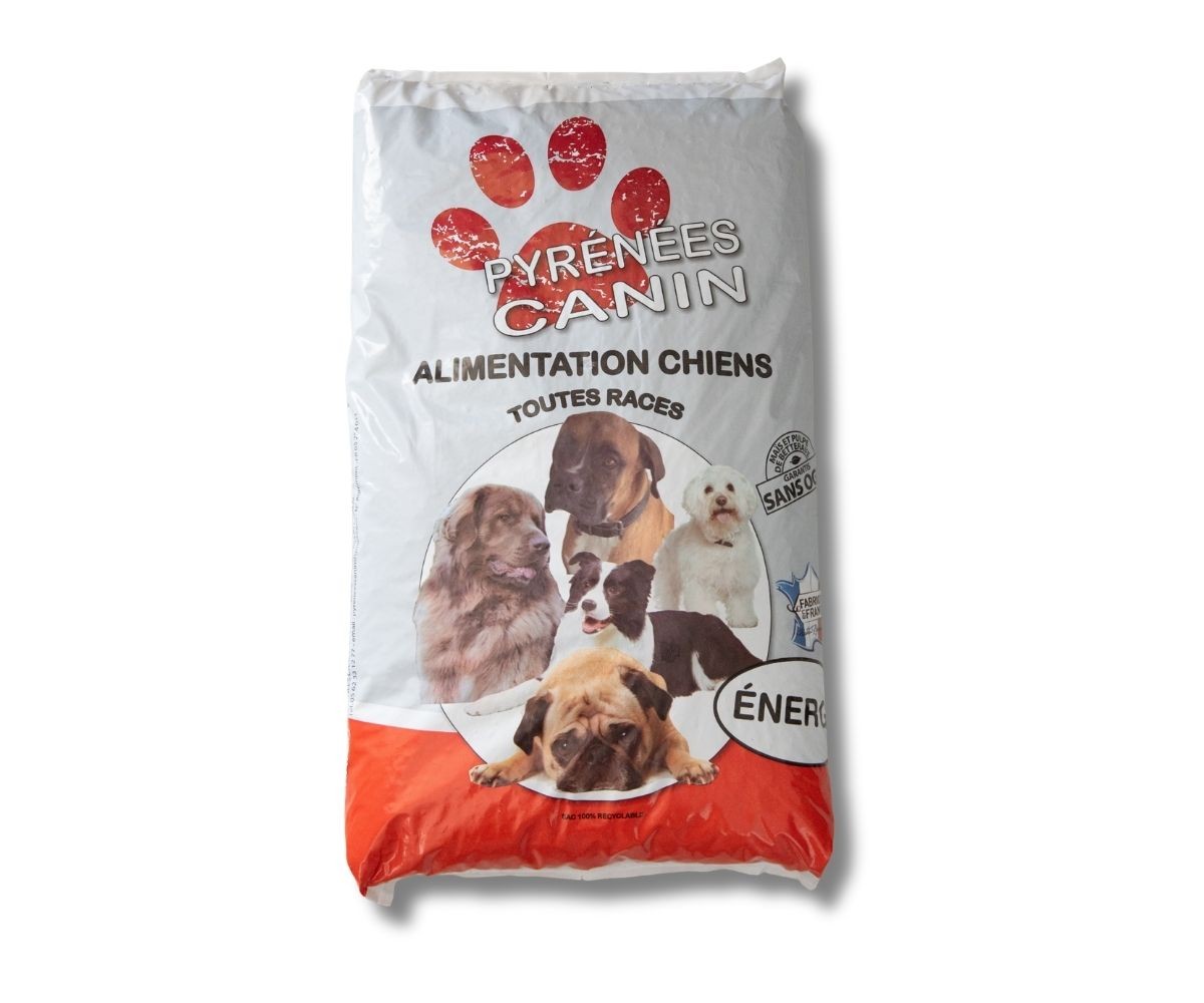 Croquettes Premium "très actif" Énergie 26/16 - 20kg - Chiens de travail, récupération rapide