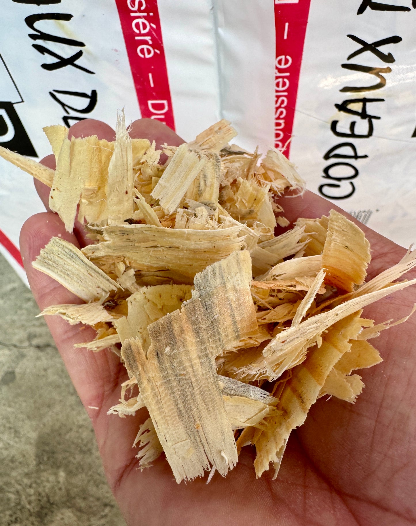 Copeaux confort dépoussiéré