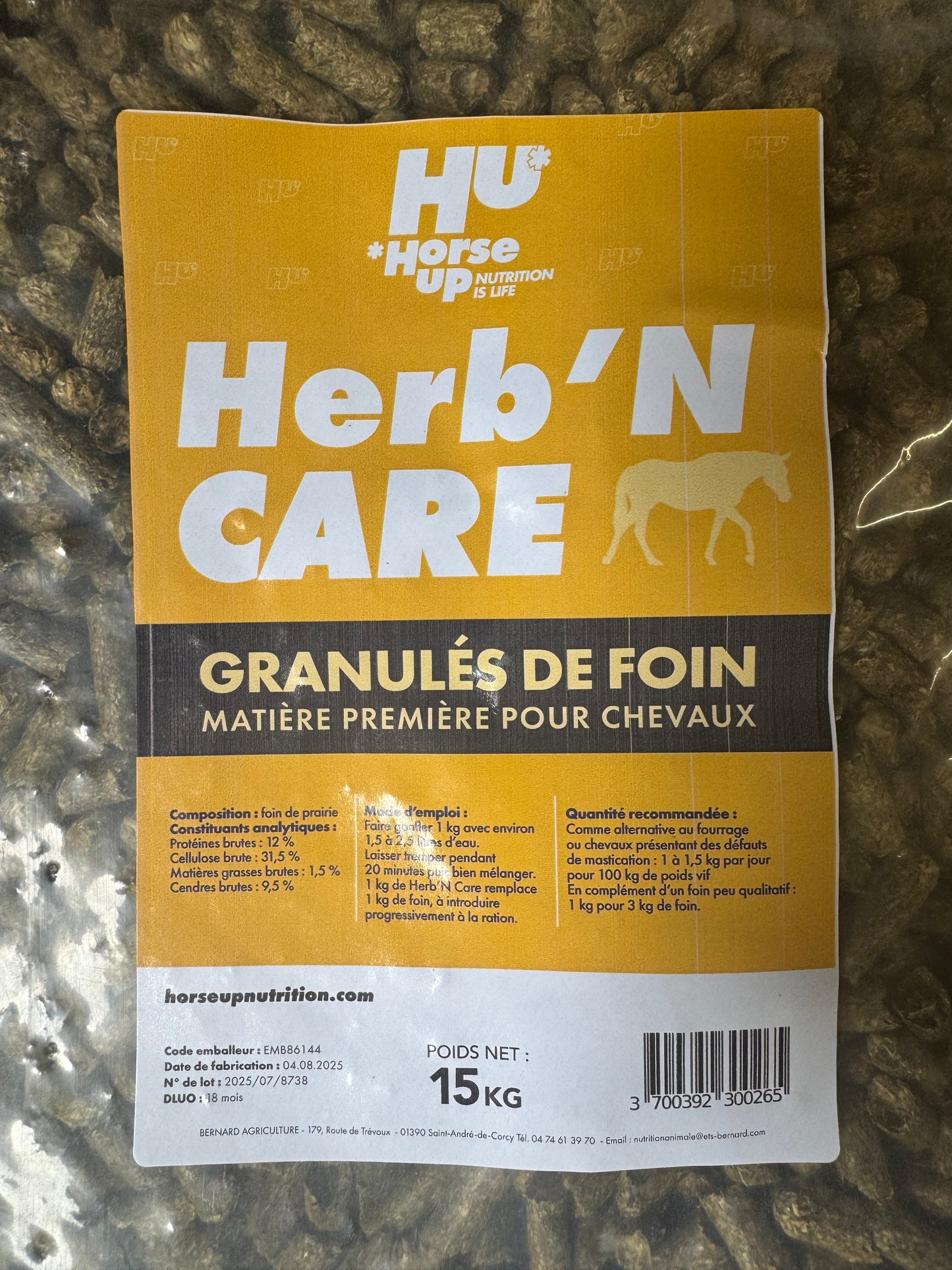 Granule de foin