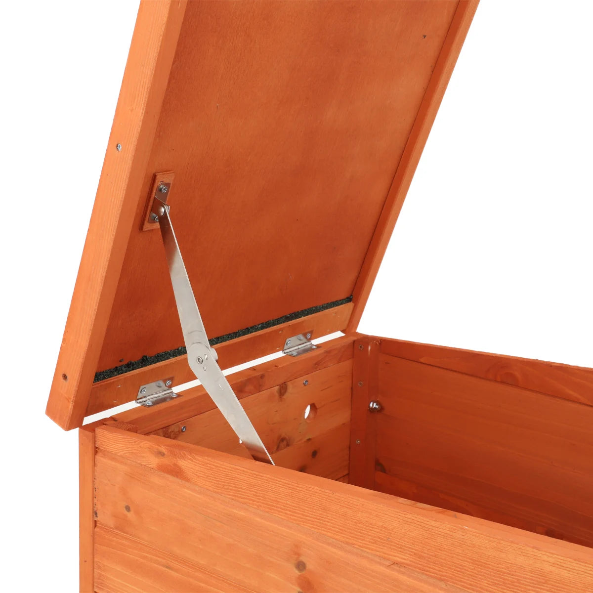 Abri avec rampe et toit ouvrable - de 42 cm