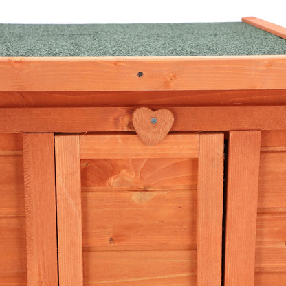 Abri avec rampe et toit ouvrable - de 42 cm