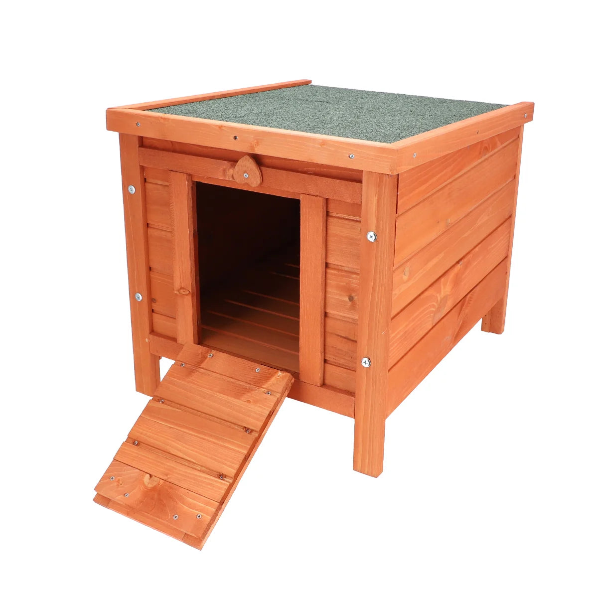 Abri avec rampe et toit ouvrable - de 42 cm